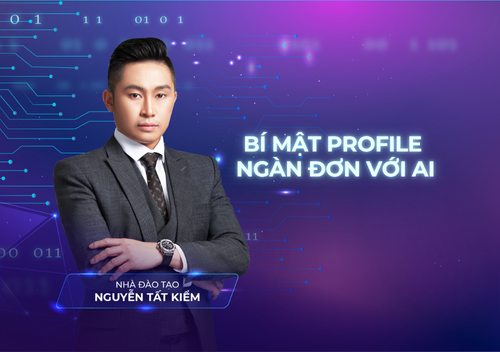 Khoá học EBOOK "BÍ MẬT PROFILE NGÀN ĐƠN VỚI AI" trong combo AI SUPERBUILDER